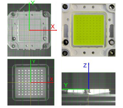 Ausrichtung LED f&uuml;r Strahlendaten